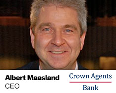 Albert Maasland crown agents bank
